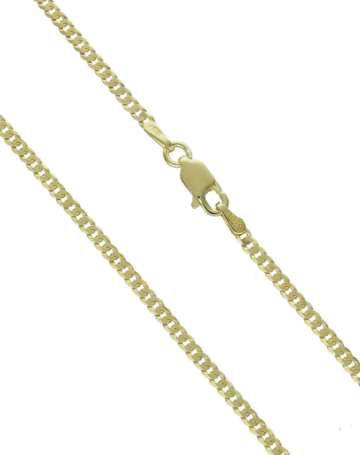 Srebrny łańcuszek 925 pozłacana pancerka 2,2 mm DIA-LAN-11896-925 2,2mm (2).jpg